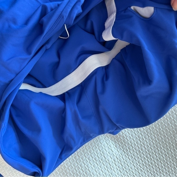 NWT Halara Cloudful Air Backless Cool Touch Activity Euphoria Air Dress Blue - Picture 12 of 16